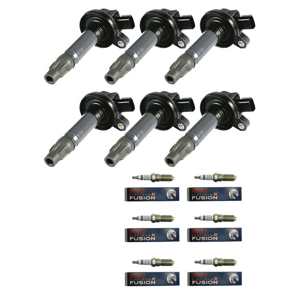 6 Set of High Engery UF553 Ignition Coils For Ford & More Bosch Spark Plugs 